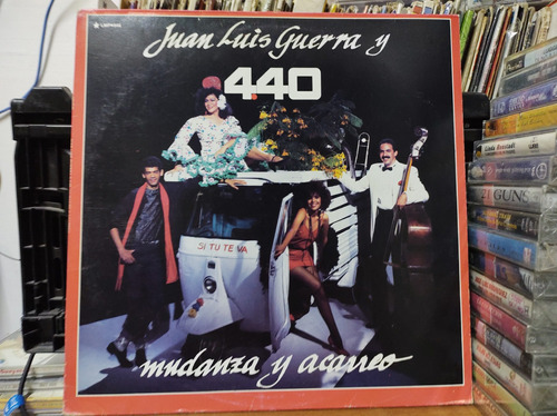 Juan Luis Guerra Y 4.40 Mudanza Y Acarreo Vinilo Lp Acetato