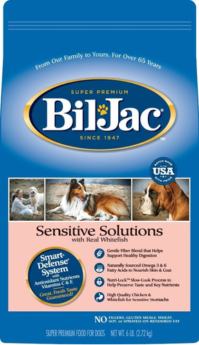 Bil Jac Sensitive Solutions Para Perros 13.6kg Pethome Chile