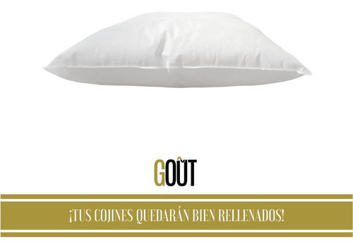 Imagen 6 de 7 de 2 Rellenos Premium Para Cojín Decorativo 55x55 Cm Marca Goût