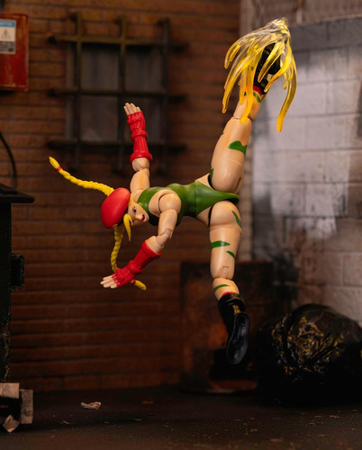 Figura Cammy Y Dhalsim Ultra Street Fighter 2 Jada Toys
