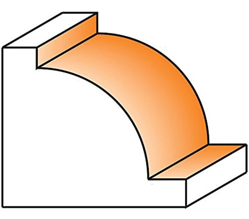 Cmt 82759511 Ovolo Bit 38 Pulgadas De Radio 12 Pulgadas De M