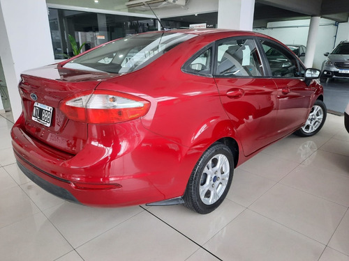 Imagen 12 de 25 de Ford Fiesta S Sedán Plus 2014 106.000 Km. Bordó, Batería Nva