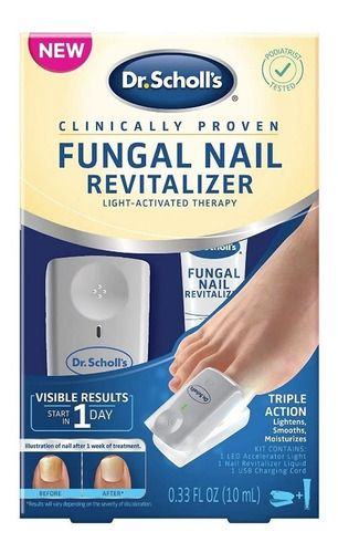 Kit Dr. Scholl's Revitalizador De Uñas De Los Pies