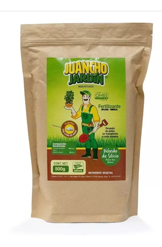 Tierras Diatomeas, Fertilizante Organico. Juancho Jardin