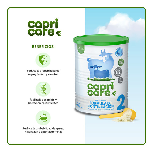 Capricare 2 Formula De Continuacion C/400g