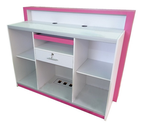 Mueble Caja Central Con Frente Para Colocar Logo