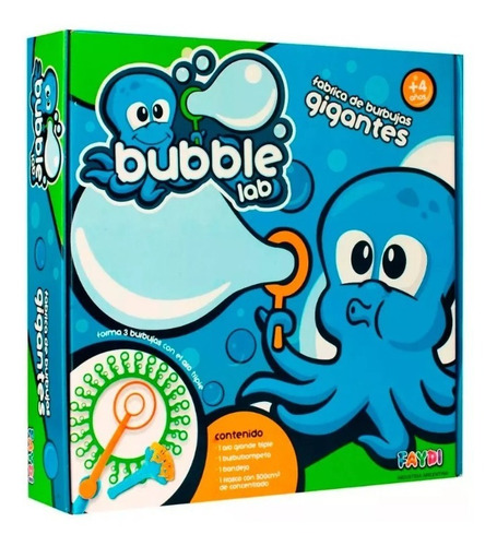 Bubble Lab Burbujero Grande Fabrica Burbujas Original Tv
