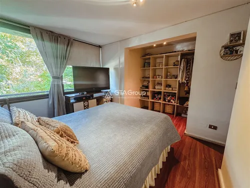Dpto Remodelado Con Vista Nor-oriente En Vitacura,3d-4b
