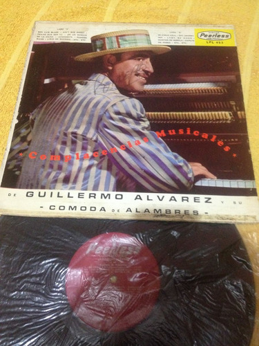 Guillermo Alvarez Complacencias Musicales Disco De Vinil 