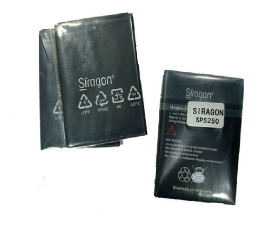 Bateria Pila Siragon Sp-5250 3.8v Somos Tienda Fisica 