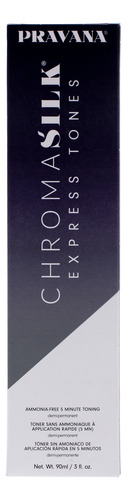 Color De Pelo Pravana Chromasilk Express Tones Caoba Oscuro