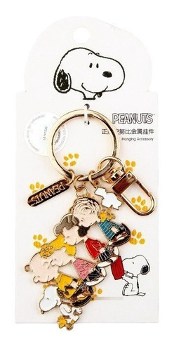 Llavero Snoopy Metal Accesorio Colgante