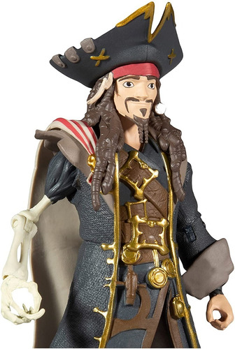 Jack Sparrow Disney Mirrorverse Mcfarlane Toys - 7 Pulgadas