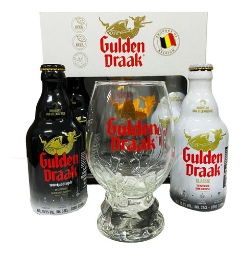 Duo Pack Cerveza Gulden Draak Con Copa