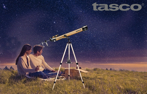 Imagen 7 de 10 de Telescopio Tasco Luminova Altazimuth 800x60mm Mirilla 6x24mm