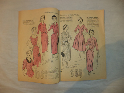 15 Revistas Mccalls; Hojas De Modas 1953-1956 (Usado)