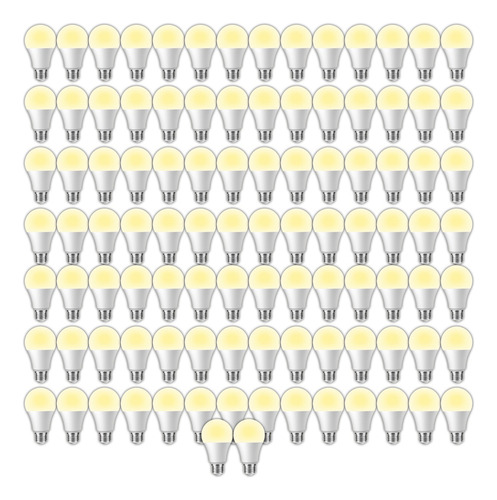 5w Focos Led Rosca E27 / 500 Lumenes Luz Cálida 100pcs Blanco Cálido