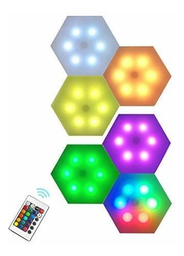 Smart Hexagon Led Lights Remote Diy Geometry Hex Light ...