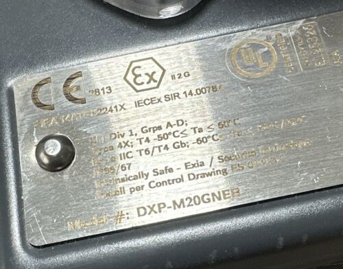 New Without Box- Topworx Dxp-m20gneb Go Switch Dxp Serie Ddh