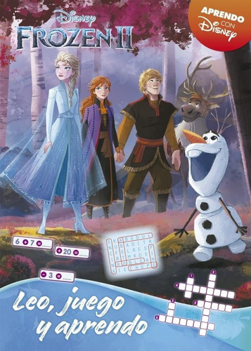 Leo, Juego Y Aprendo Con Frozen Ii, De Disney. Editorial Alfaguara, Tapa Blanda En Español, 2020