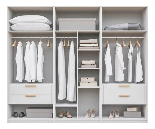 Guarda-roupa Modulado 3 Peças Jade Cabecasa Db