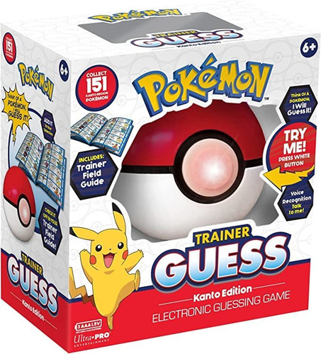 Pokemon Trainer Guess - Juguete Kanto Edition, ¡lo Adivinar