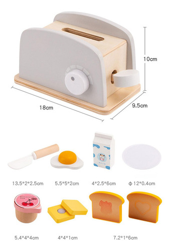 1 Máquina De Pão De Cozinha Para Crianças, Brinquedos