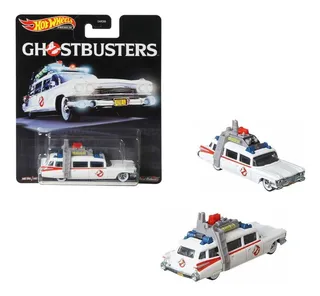 auto cazafantasmas precio Hot Wheels Premium Llantas De Goma 1/64 Cazafantasmas Ecto 1