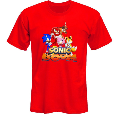 Remeras Sonic Boom Serie Animada Sega Vg *mr Korneforos*
