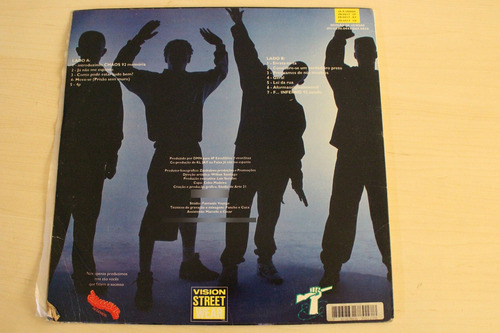 Lp Dmn Cada Vez Mais Preto De1993 Zimbabwe Rap Raro Estandar