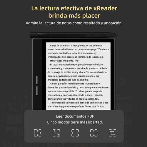 . Leitor Eletrônico Bigme B751c De 7 Cores Com Tela