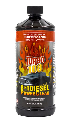 Aditivo Limpieza Profunda Autos Diesel Turbo 108