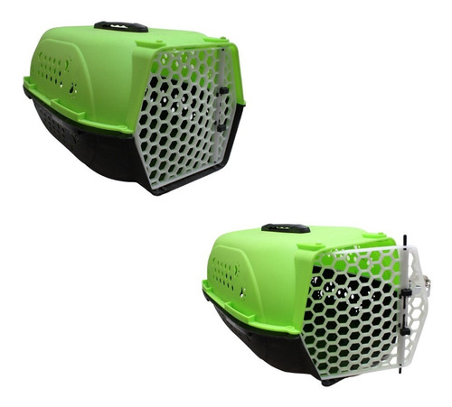 Kennel Jaula Mascotas Para Transporte Seguro 50cm X 30cm.