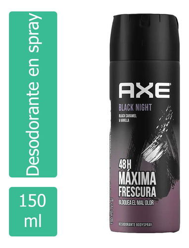 Desodorante Axe Men Blacknight Spray 1