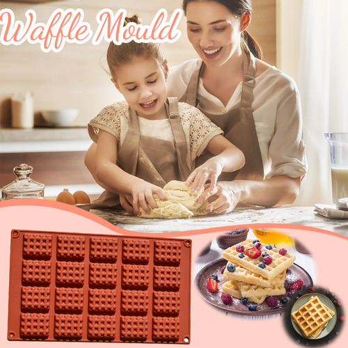 Molde Redondo J Kitchen 1084 Para Gofres, Tartas Y Chocolate