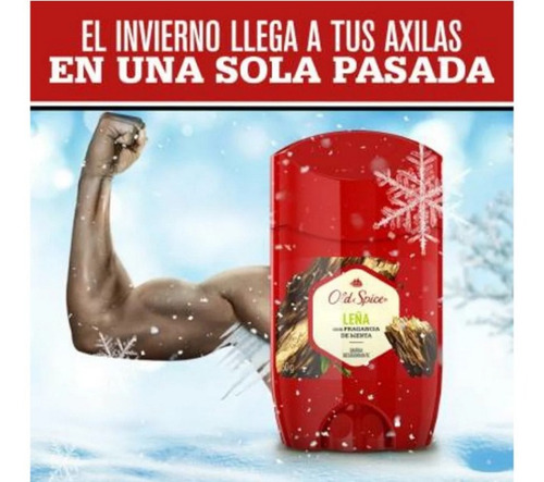 Old Spice Desodorante En Barra Para Hombre Leña, 50 G