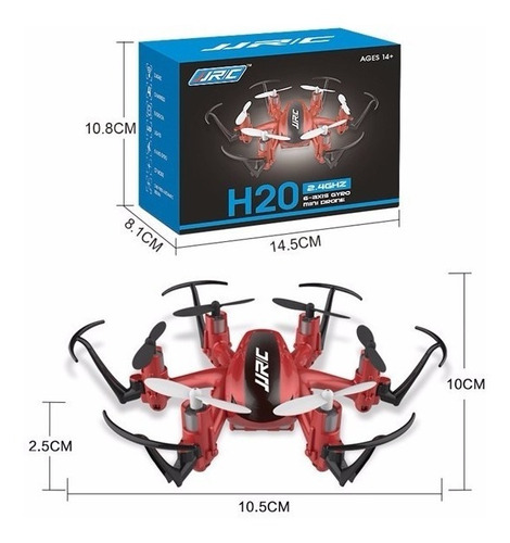 Imagen 5 de 7 de Oferta X Navidad! Nano Drone Hexacoptero Jjrc H20
