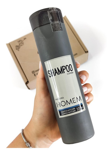 Imagen 1 de 2 de Shampoo Anticaspa Homem Natura Combate Caspa Alivia Picazón
