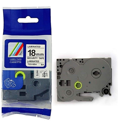 Cinta Seguridad Laminada Fits Brother Tze Se4 Inviolable