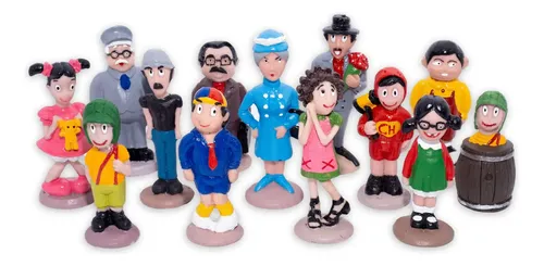 Miniaturas Turma Do Chaves Personagens Completos 10cm | Frete grátis