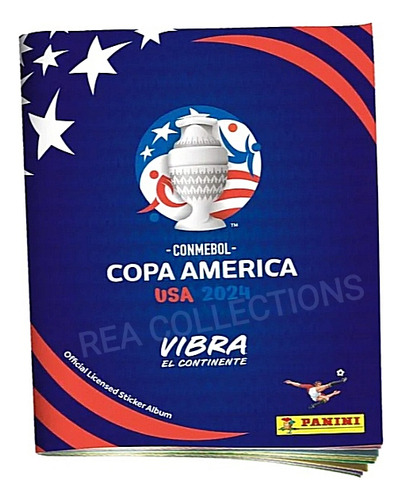 Álbum Suave De Estampas Copa América Usa 2024 (vacío) Panini