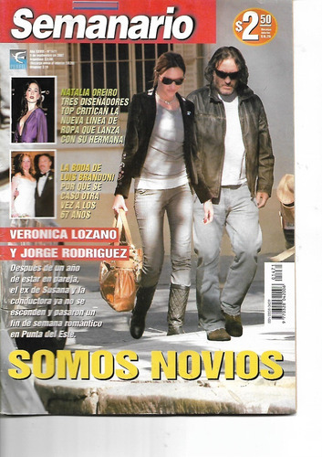 Revista Semanario 1471 Natalia Oreiro Omar Chaban Mancini
