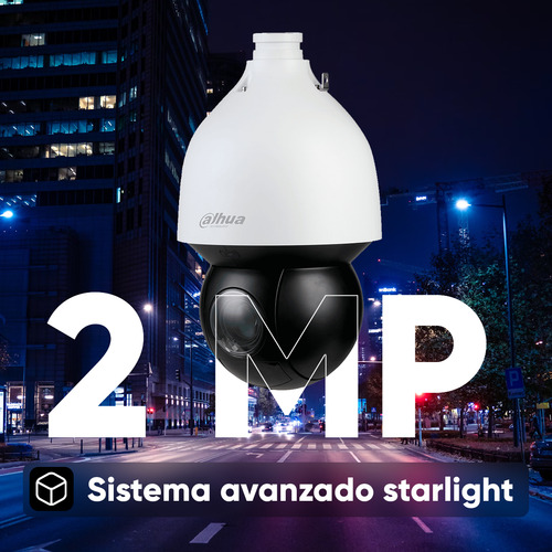 Cámara Ip Ptz Dahua Dh-sd5a232gb-hnr 2mp Starlight | Zoom Óptico 32x | Ir 150m | Autotracking 3.0 | Detección Facial | Poe+ | Protección Perimetral | Ip67 Ik10 | Exterior Alta Precisión