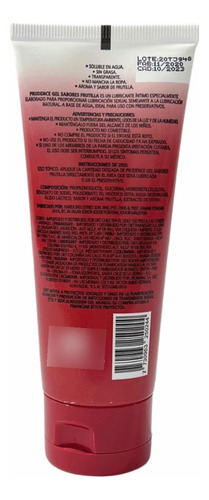 Lubricante Prudence De Frutilla