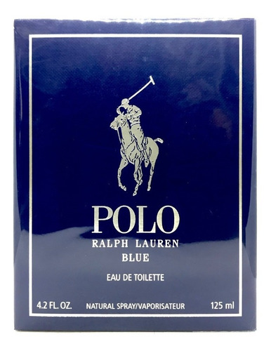 Polo Blue Eau De Toilette Ralph Lauren 125ml Original Selado