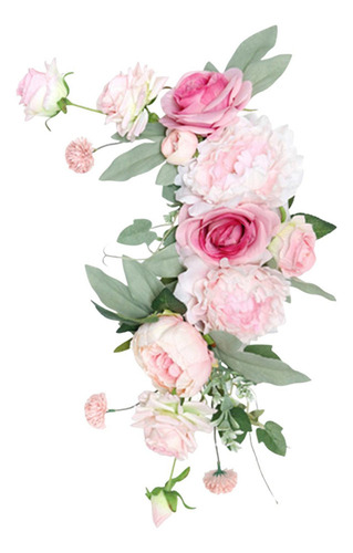 Guirnalda De Centro De Mesa De Flores Artificiales Para