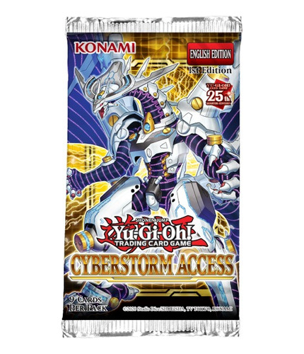 Yu Gi Oh! Tcg  - Booster Sobre - Cyberstorm Access - Nuevo !