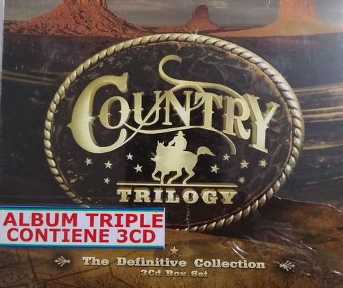 Música Country - Álbum Con 3 Cd Nuevos Con 45 Éxitos  