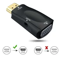 Comprar Adaptador Convertidor Cable Laptop Pc Video Audio Proyector