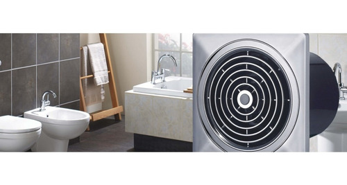 Extractor Aire Baño 150mm 15cm Hydra Cocina Blanco